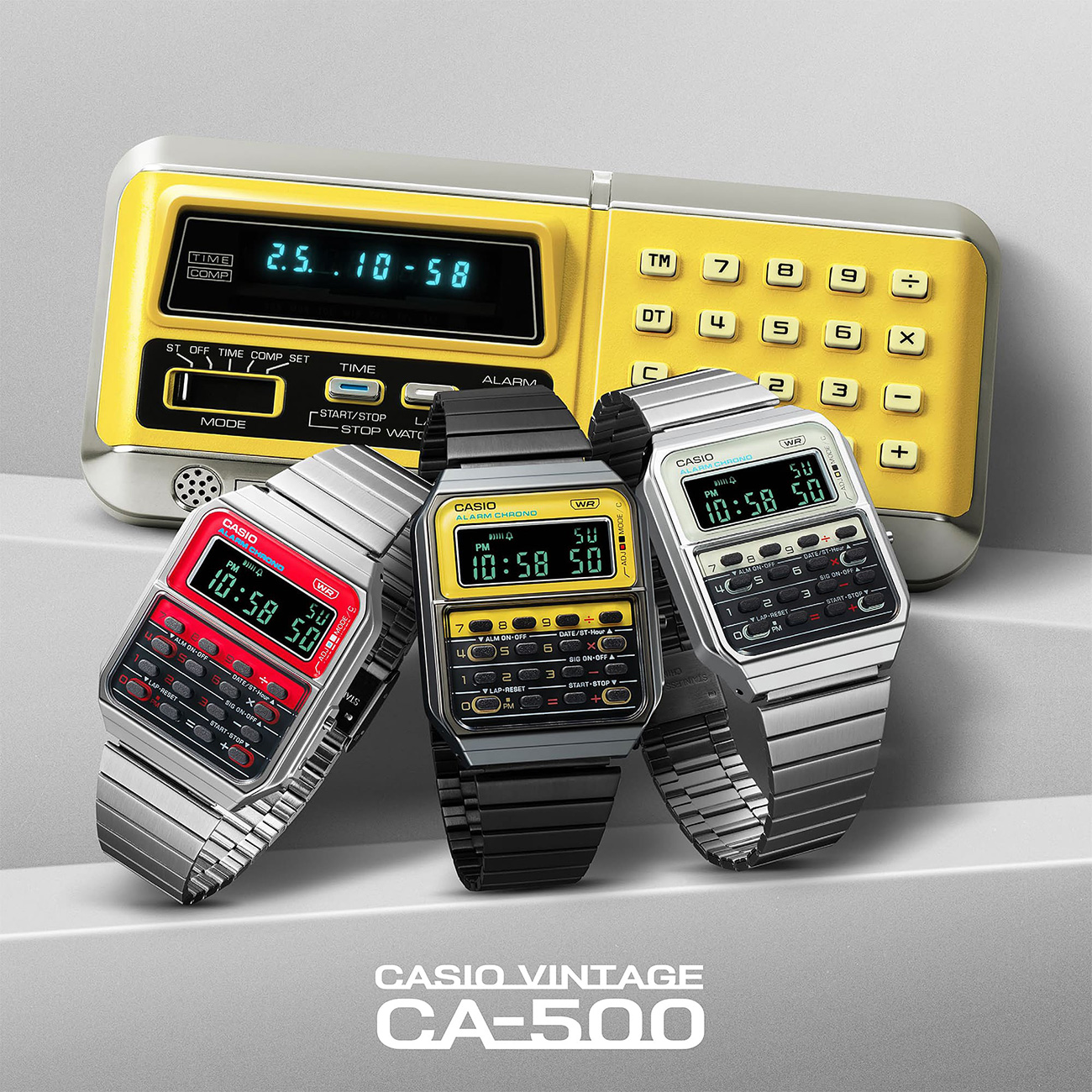 Casio CA-500WEGG-9B