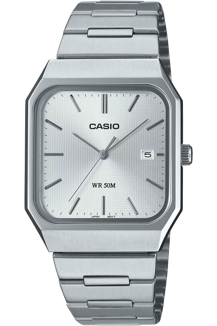 【新品・保証書付】CASIO MTP-B185D-7A シルバー Casio MTP-B185D-7A